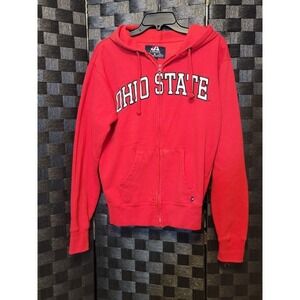 OHIO‎ STATE Zip Front Hoodie size Small